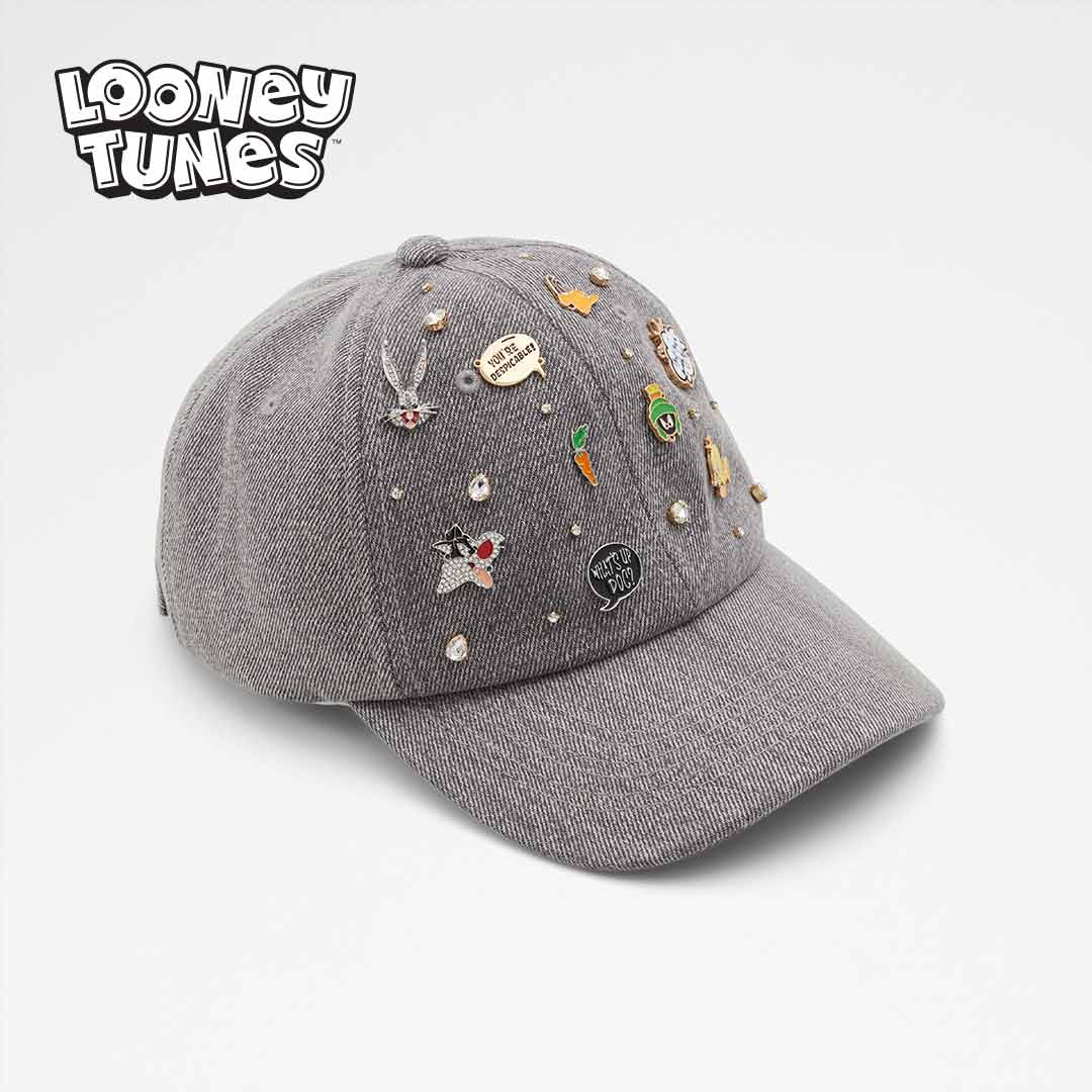 Looneytunescap Women's Grey Cap image number 0